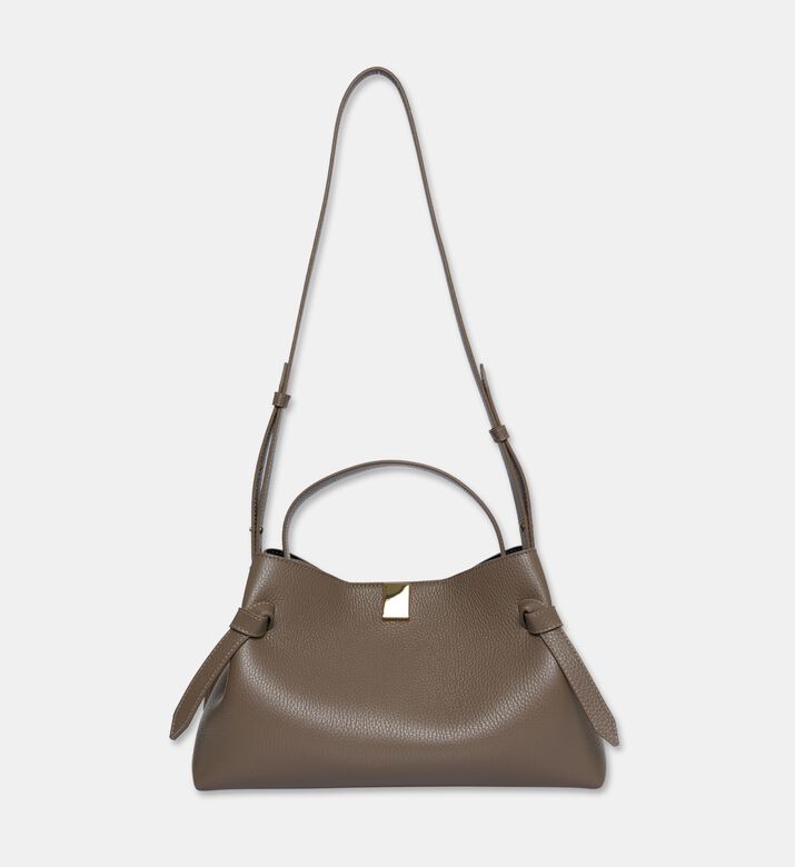 Yuzefi Gyoza Shoulder Strap Bag, Taupe, Packshot View