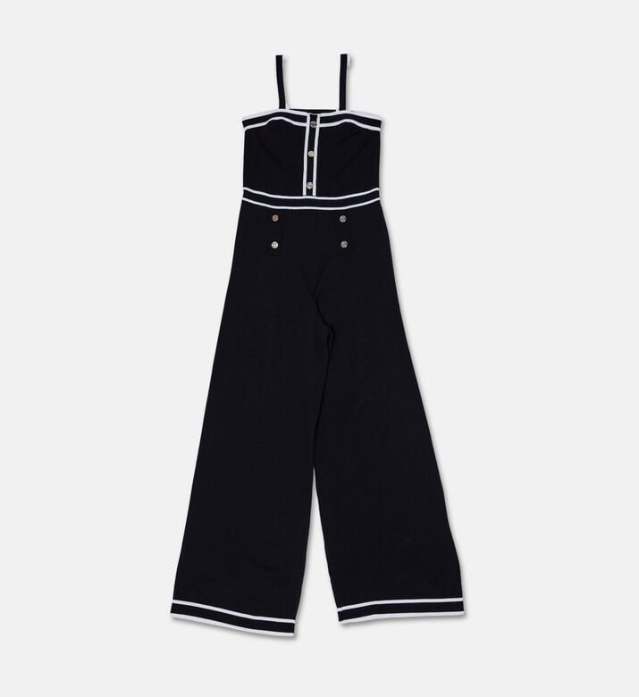 Twinset Nautical Stripe Knitted Overall, Packshot View