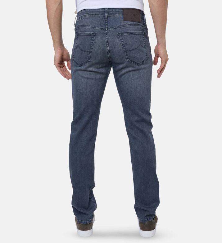 Jacob Cohen Washed Slim-fit Jeans, Model View