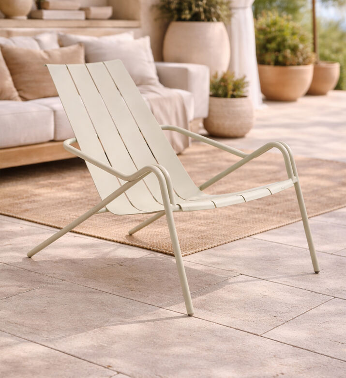 Ezeis Fleole Aluminum Low Chair, Green, Packshot View