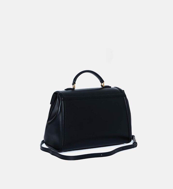 Leather Top Handle Bag