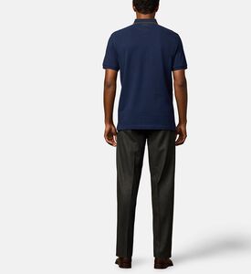 Hackett London Polo Badge, Navy, Xl, Model View