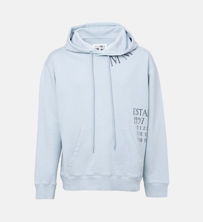 Cotton Logo-print Hooded Sweatshirt