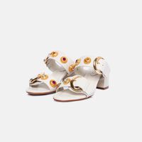 Leather Heeled Sandals