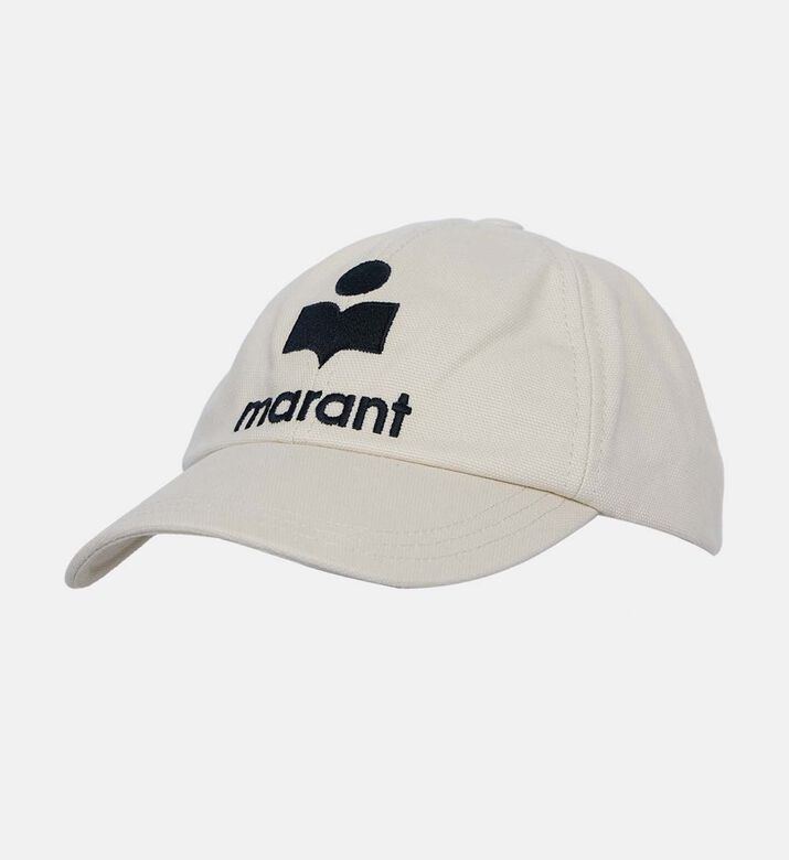 قبعة كلاسيكية بشعار مطرز قطن