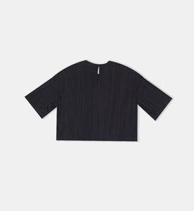 Pleated Detail Crop Top