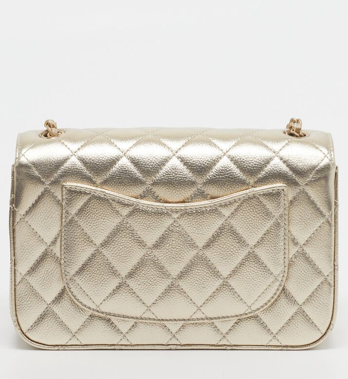 Hermes Preowned Hermes Coco Crush Mini Quilted Leather Flap Bag, Packshot View