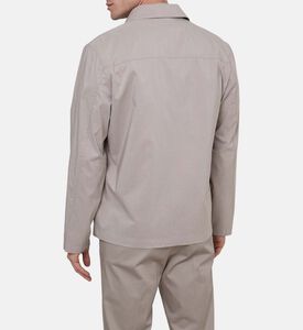 جاكيت هارينغتون بمزيج قطن