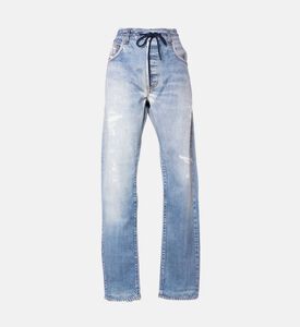 Diesel Drawstring Closure Denim Pants, Packshot View