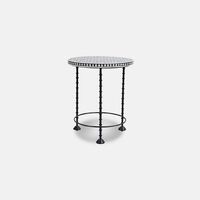 Chess Iron Side Table 45 X 45 X 56 Cm
