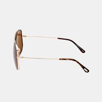 Acetate Double Bridge Square Sunglasses 61