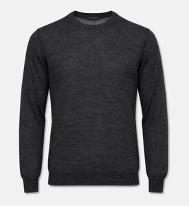 Tagliatore Sweater Crew, Anthracite, 52, Packshot View