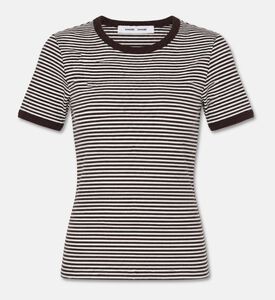 Samsoe Organic Cotton Stripe T-shirt, Packshot View