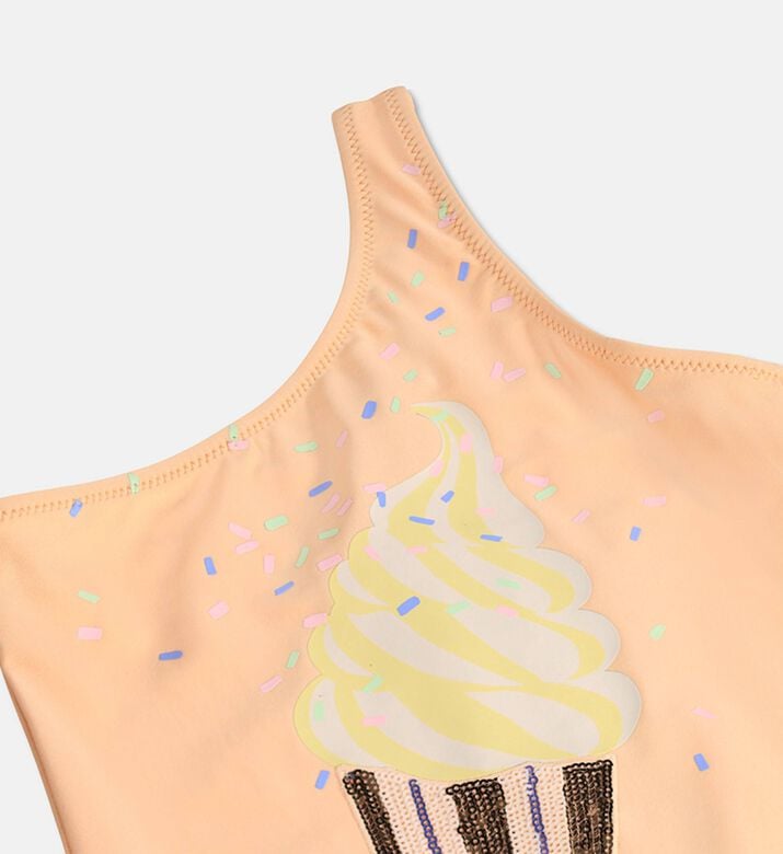 Molo Nai One-shoulder Cupcake Swimsuit, Packshot View