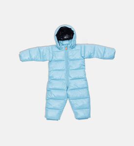 Save the Duck Padded Zip Fastening Snow Suit, Blue, 12-18m, Packshot View