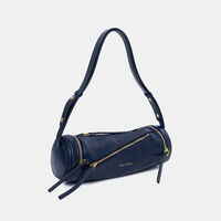 Multi Cylinder Soft Leather Bag