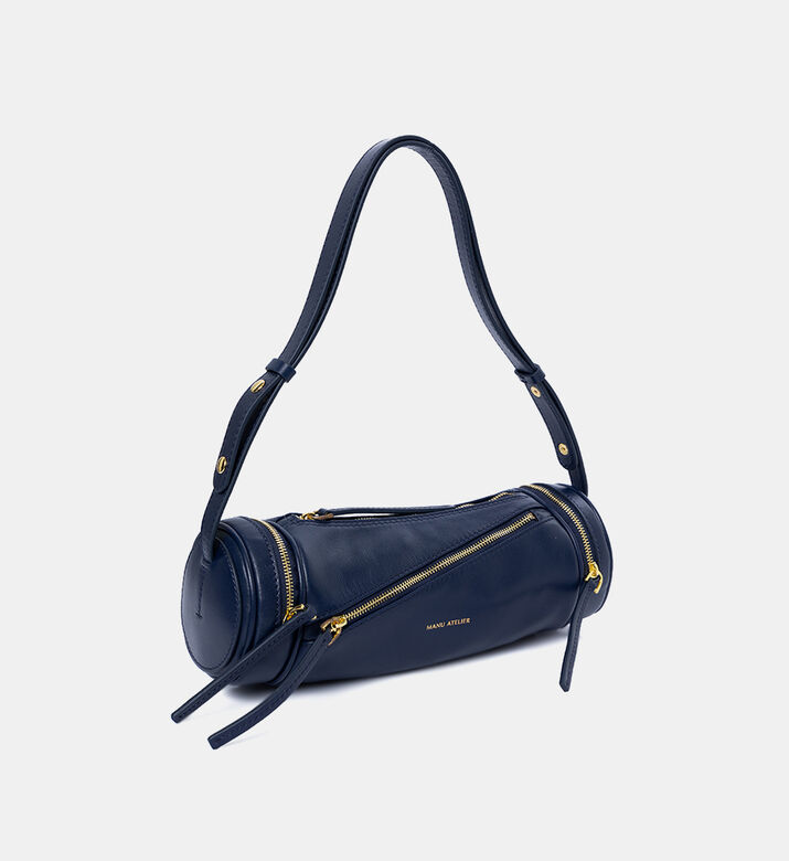 Multi Cylinder Soft Leather Bag