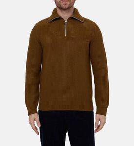 Jacks Half Zip Wool Sweater