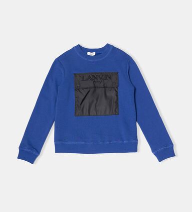 Cotton Embroidered Logo Sweatshirt