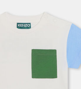 تيشيرت أساسي مقسم بألوان