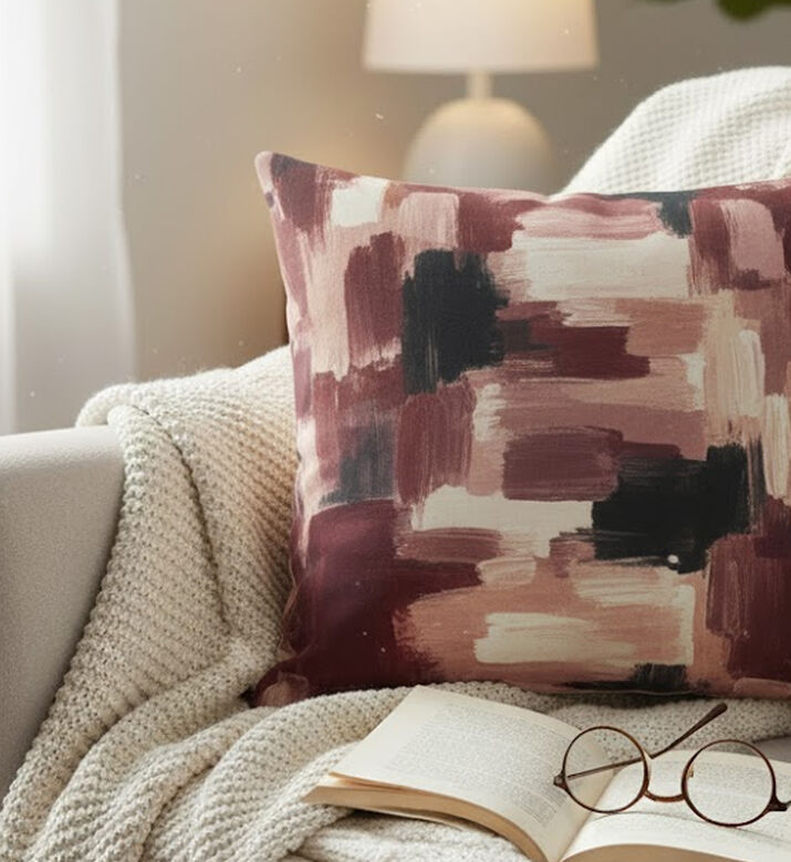 Home Deco and More Miro Digital-print Cover Filled And Vaccumed Cushion, Packshot View