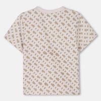 Snap Closure Logo-print T-shirt