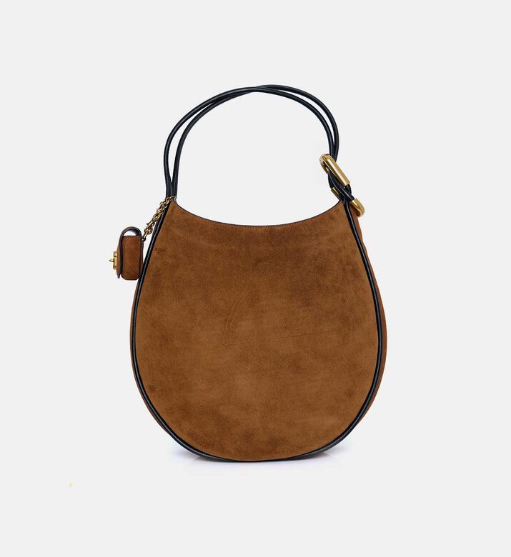 Marc Jacobs Suede Large Shoulder Bag, Light-brown, Packshot View