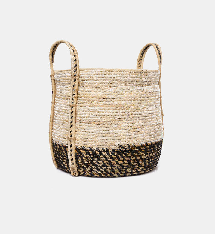 Home Deco and More Corn Husk Basket, Natural, S, Packshot View