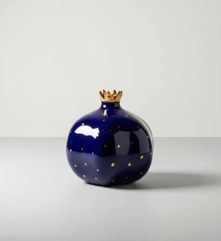 Tohfa Luxe Vase Ceramic, Blue, Packshot View