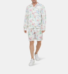 بلوزون بطبعة بقماش تنسل وقنب