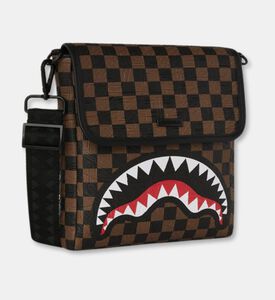Sprayground Checkered Pattern Messenger Bag, Packshot View
