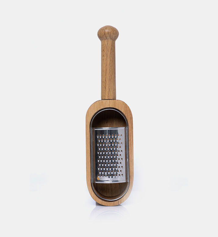 Nature Oak Wood Cheese Grater