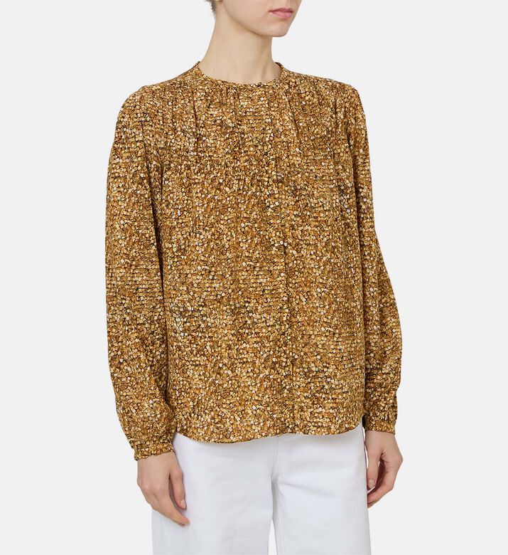 All-over Print Long-sleeve Top