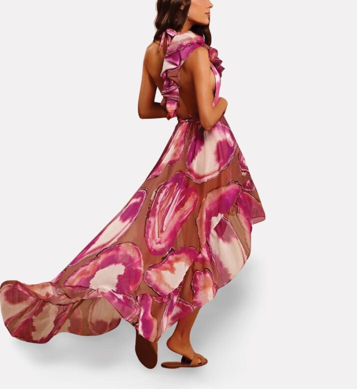 Karla Vivian Skirt Mullet, Model View
