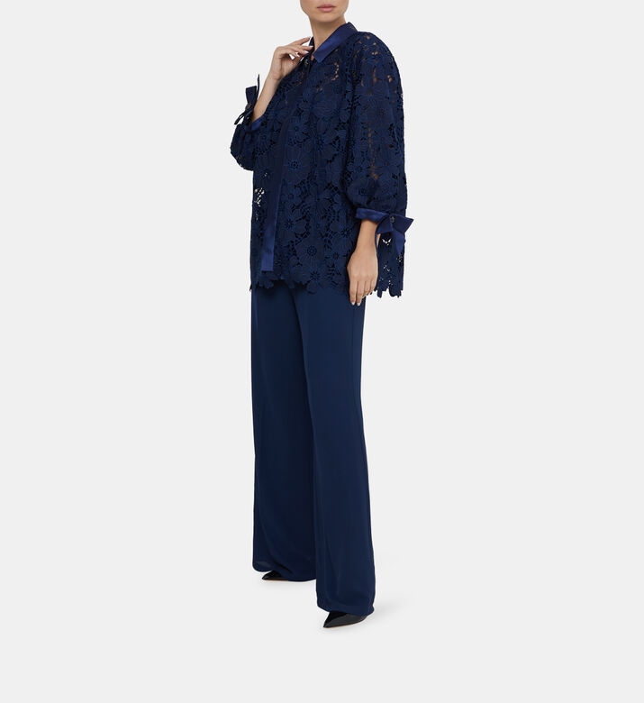 Wide Flowing Flared Pants