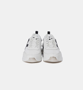 Embossed-logo Leather Sneakers Embossed-logo Leather Sneakers