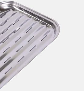 مقلاة شواء من الفولاذ المقاوم للصدأ قابلة لإعادة ا