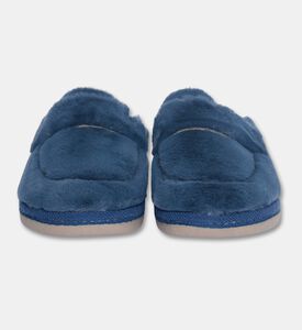 Salvi Flexible Faux-fur Slippers, Blue, Eu-41, Packshot View