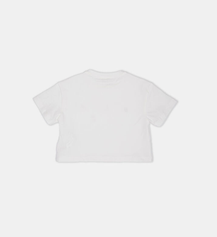 تيشيرت قطن بأكمام قصيرة