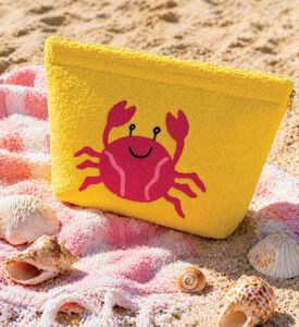 MiniMill Kids Crab Towel Pouch, Packshot View