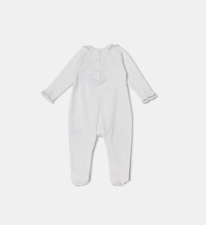 Ivory Gold Babygrow