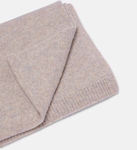 Galeries Lafayette Cashmere Knit Ribbed Scarf, Packshot View