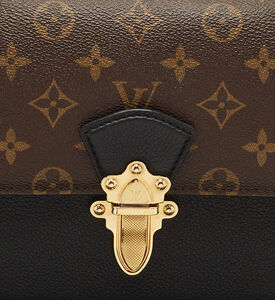 Louis Vuitton Louis Vuitton Black Monogram Canvas Victoire Bag Preowned, Packshot View