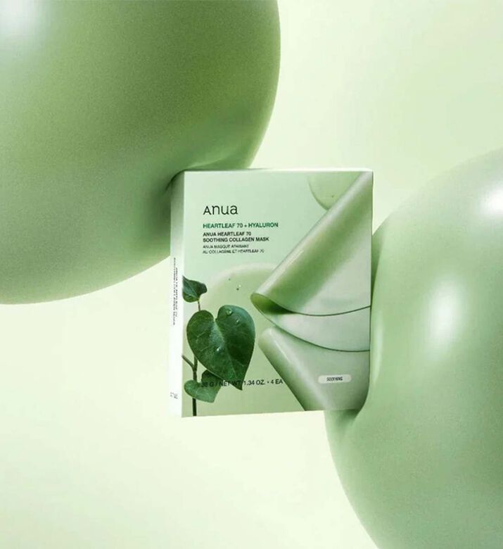 Anua Set Msk Hrtlf 70 So Col.38x4, Packshot View