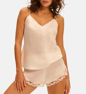 شورت بقصة مريحة ساتان