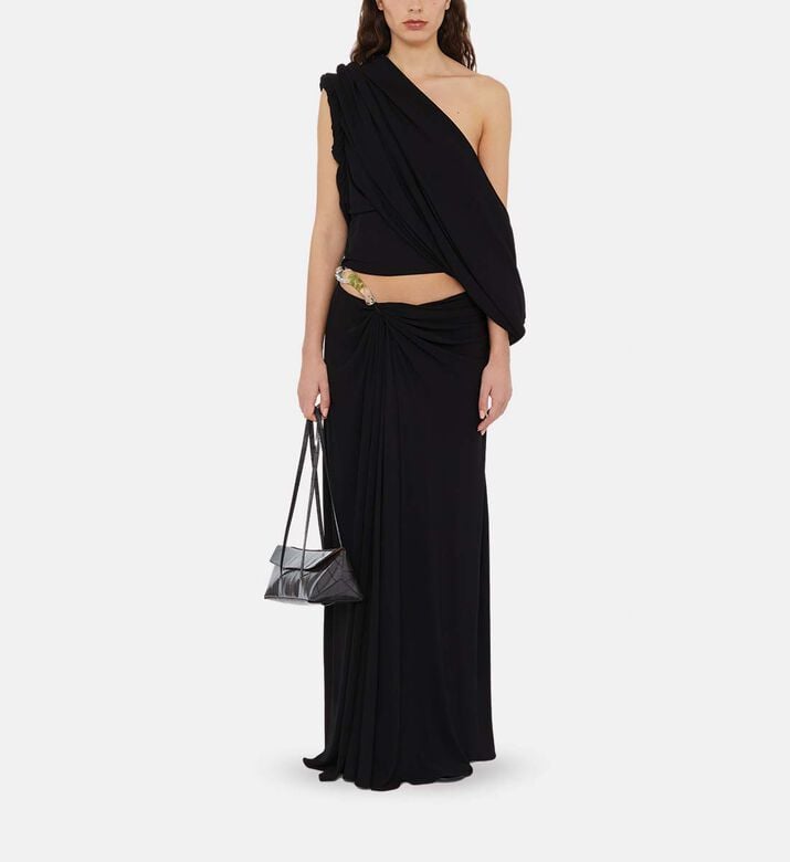 Asymmetric Off-shoulder T-shirt
