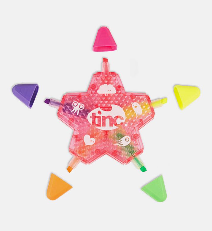 Star Multi Color Highlighter Pen