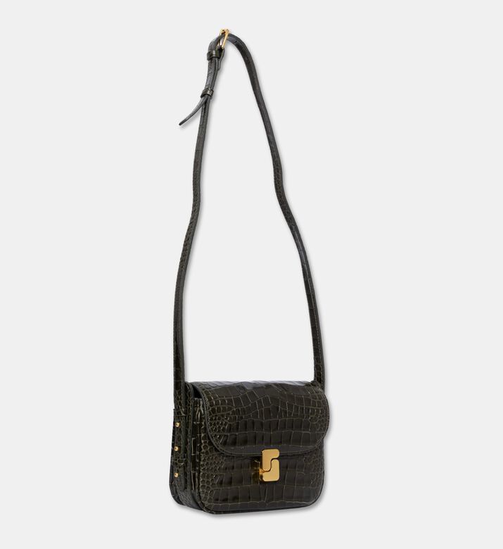 Soeur Bellissima Croc-embossed Mini Shoulder Bag, Packshot View