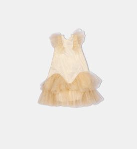 Frilled Butterfly Sleeve Dress Frilled Butterfly Sleeve Dress
