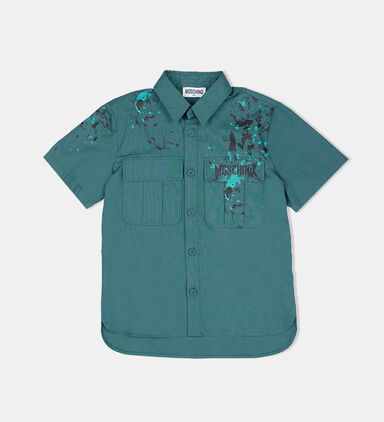 Junior Boy Patent-effect Shirt